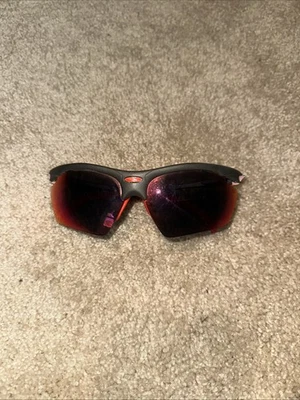 RUDY PROJECT AGON SP29-69 Red Multicolor Wrap Cycling Sunglasses Grey Frame - Image 1 of 3