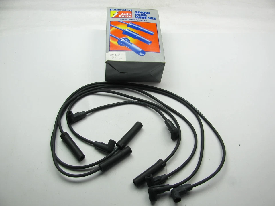 Juego de cables de bujía de encendido Federated CH7413F para camionetas Chevy GMC 88-93 2,5 L Foto 1 de 2