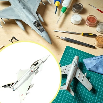1/100 Ef2000 Kampfjet Replik Aus Druckguss, Realistisches Druckgussflugzeug - Bild 1 von 4
