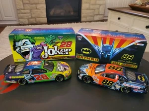 Nascar Dale Jarrett & Kenny Irwin #88 BATMAN #28 JOKER 1998 NASCAR Rare Find Set - Picture 1 of 6