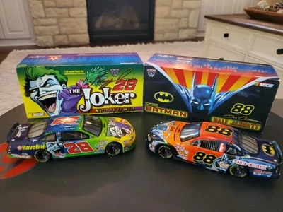 Nascar Dale Jarrett & Kenny Irwin #88 BATMAN #28 JOKER 1998 NASCAR Rare Find Set - Image 1 of 4
