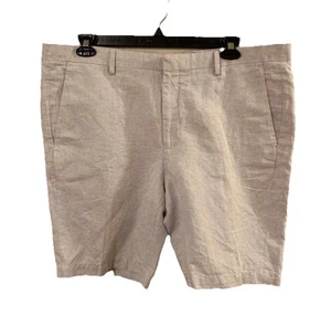 Men’s Baird McNutt Linen Shorts Lavender Size 40 Coastal Old Money Core - Picture 1 of 5