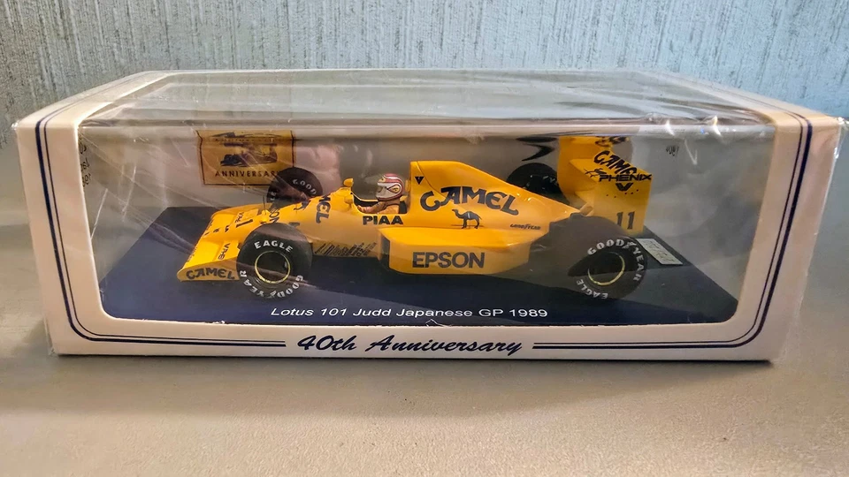 ROMU072 Spark Lotus 101 Judd Camel N. Piquet GP Japan 1989 - Bild 1 von 4