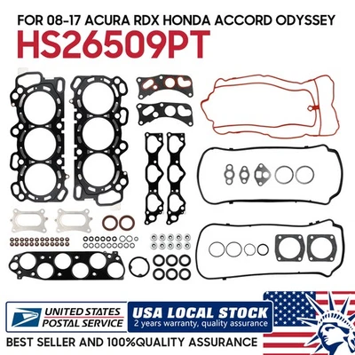 Juego de juntas de culata de reemplazo OEM para FEL-PRO HS26509PT para 2013-2018 ACURA RDX 3,5 L Foto 1 de 4