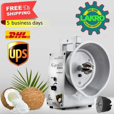 Elektrischer Kokosnussschaber Zerkleinerer Edelstahlklinge - Bild 1 von 4