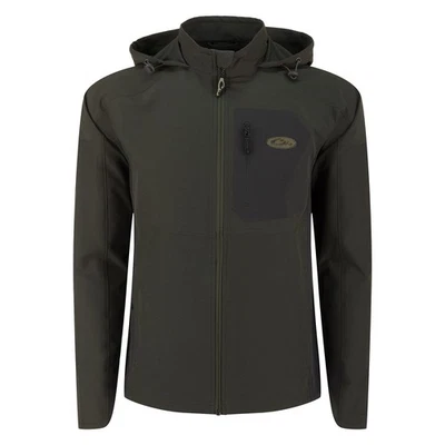 Drake Waterfowl Men's Rain Brake Lightweight Solid Softshell Jacket - Options - Image 1 of 4