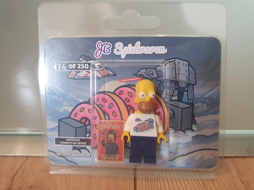 Imperial Donuts in Space - Homer Simpson (JB-Spielwaren, LEGO Star Wars, Hoth) - Bild 1 von 1