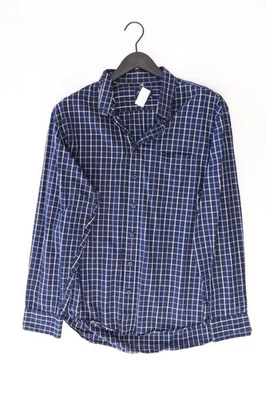 ✨ Mc Earl camicetta per uomo taglia 54, XL a quadri blu di cotone ✨ - Immagine 1 di 4