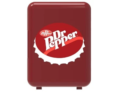 Mini refrigerador portátil retro Curtis Dr. Pepper 4L/6 latas MIS153DRP granate Foto 1 de 4