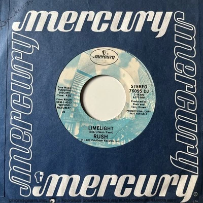 RUSH – LIMELIGHT 1981 PROMO Mercury – 76095 DJ, vg HARD ROCK - Image 1 of 4