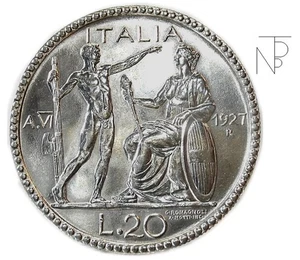 Savoia-Vittorio Emanuele III (1927 VI) Lire 20 Littore FDC. - Imagen 1 de 12