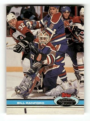 1991-92 Stadium Club Hockey 249a Bill Ranford VAR BXCP14 - Image 1 of 2
