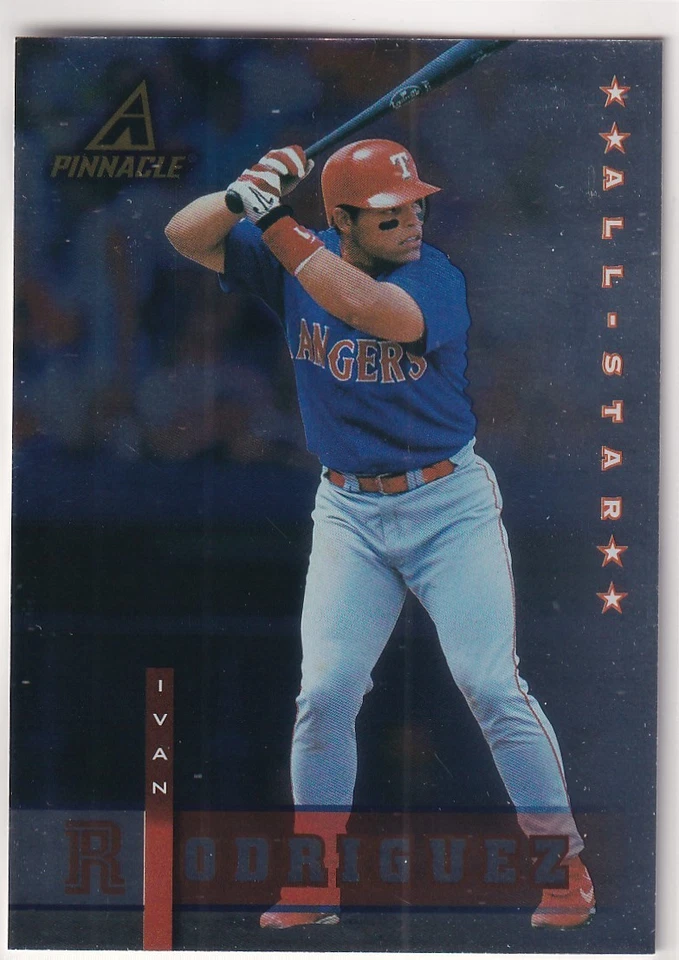 Pinnacle Baseball 1998 Ivan Rodríguez Texas Rangers Baseball All Star MLB #1791 Foto 1 de 1