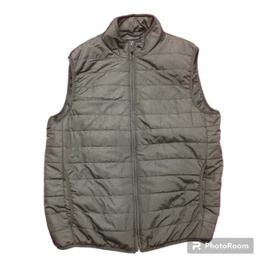Chaps Ralph Lauren Black Quilted Puffer Vest Size Large - Picture 1 of 5