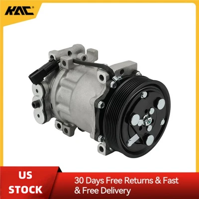 A/C Compressor with Clutch For Dodge Ram 1500 1994-2001 Dakota 1994-2001 57553 - Image 1 of 4