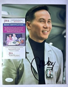🦖 FOTO FIRMATA BD WONG 8x10 Jurassic Park World autografo autentico jsa - Foto 1 di 3
