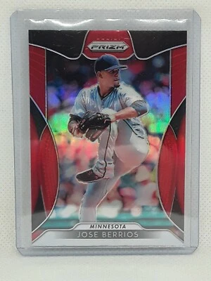 Jose Berrios 2019 Prizm Baseball - #175 RED - Minnesota Twins - Image 1 of 2