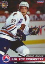 2002-03 Choice AHL Top Prospects #37 JANI RITA - Hamilton Bulldogs