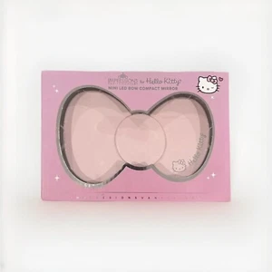 Impressions Vanity Sanrio Hello Kitty Led Bow Compact Mirror PINK Mini Version - Picture 1 of 6