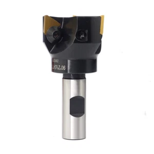OSCARBIDE Indexable End Mill 3/4''Shank,2''Cutting Diameter,3-3/4"Overall Length - Picture 1 of 12