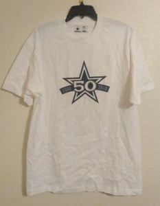 Dallas Cowboys 50th Anniversary 5 Time Super Bowl 2Sided Champions T-Shirt Gr. M - Bild 1 von 6