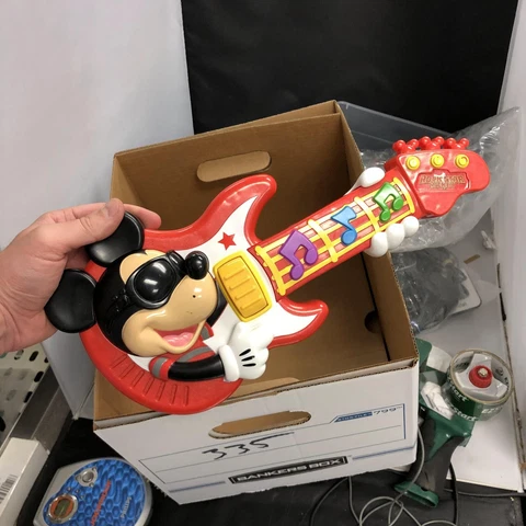 Mattel Rock Star Mickey Guitar #W7747 Tested Working Cover