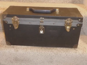 Antikes GLOCKEN Telefon Hartschalenkoffer Service Reparatur Werkzeugkasten - Klingelanlage - Bild 1 von 5