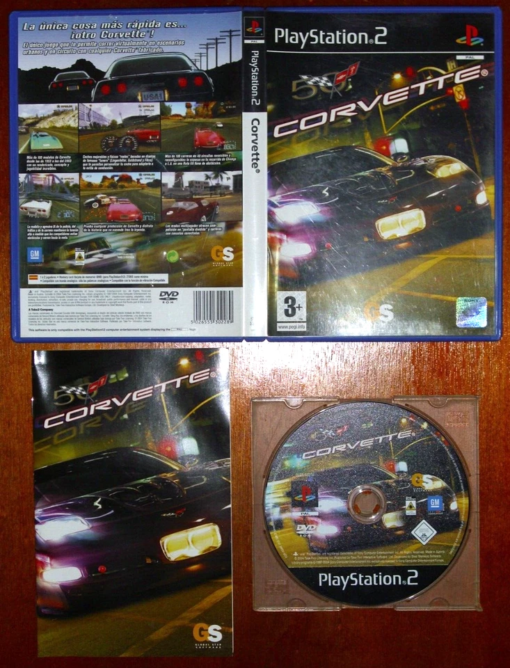 Corvette, Steel Monkeys, PlayStation 2 PS2 PStwo, Pal-España ¡¡COMPLETO!! - Imagen 1 de 1