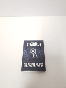 Adeptus Titanicus The Defence of Ryza Stratagem Cards Inglés Warhammer - Imagen 1 de 1