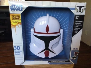 Star Wars Clone Trooper Learning Laptop Oregon Scientific 30 Missions NEW - Picture 1 of 3