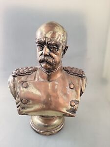  Fürst von Bismarck alte originale Bronze-Galvanik Büste vor 1900