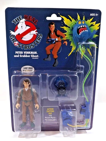 Kenner Retro The Real Ghostbusters Peter Venkman & Grabber Ghost   2020 Cover