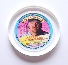 Lot of (47) 1999 Frozsnacks Larry Walker Green High Screamers Ice Cream Lid