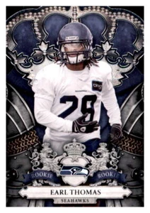 2010 Preferred Crown Royale Die Cut Earl Thomas Rookie RC NFL Insert Seahawks - Picture 1 of 2