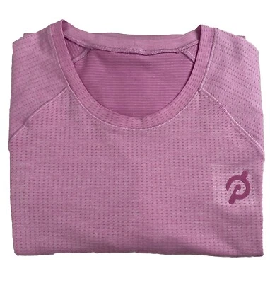Camiseta masculina Lululemon x Peloton Metal Vent Tech tamanho XXL rosa - Imagem 1 de 4