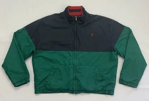 Vintage Polo Ralph Lauren Men’s Large L Colorblock Fleece Lined Sailing Jacket - Picture 1 of 7