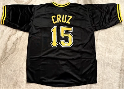 ONEIL CRUZ Custom Autographed Jersey - Pittsburg Pirates - JSA Authentication - Image 1 of 4
