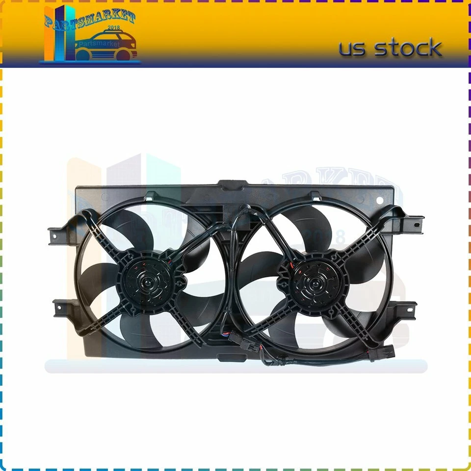 For 1999-2003 2004 Chrysler 300M Dodge Intrepid Radiator A/C Cooling Fan 620-005 - Изображение 1 из 4