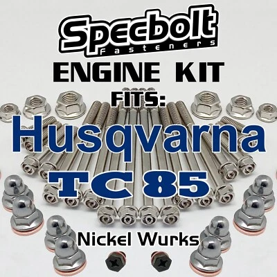 NICKEL 发动机螺栓套件 HUSQVARNA TC 85 CYLINDER 头曲柄夹盖 TC85 — 第 1/4 张图片