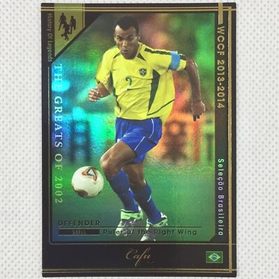 Panini WCCF 2013-14 Cafu Black Refractor Selecao Brazil HOLE Roma Japan - Image 1 of 4