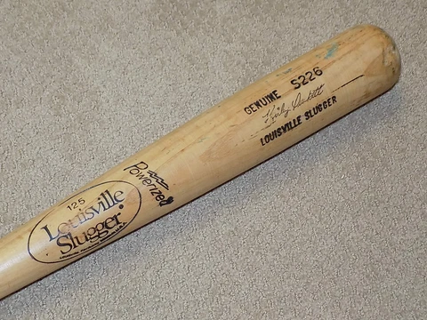 Kirby Puckett H&B Game Used Bat 1987 Minnesota Twins HOF PSA GU 9 Cover