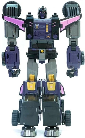 Transformers Sixshot Masterpiece DX9 D-10B Hanzo Black Deco US Seller Cover