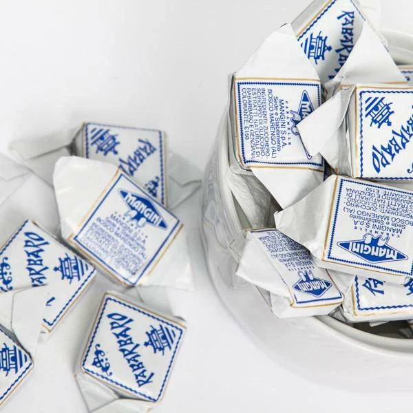 CARAMELLE INCARTATE MANGINI ASSORTITE AL RABARBARO - 1 KG