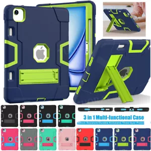 Heavy Duty Rugged Stand Case For iPad 4/5/6/7/8/9/10th Gen Air 6 5 Pro 11 Cover - Picture 1 of 128