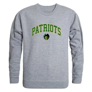 W Republic George Mason University Campus Crewneck T-Shirt Heather Grey - Medium - Picture 1 of 1