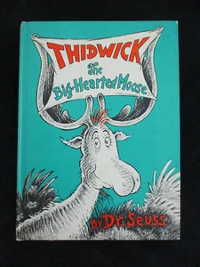 Vintage 1948 Thidwick the Big-Hearted Moose By Dr. Seuss HC BCE - Imagen 1 de 3