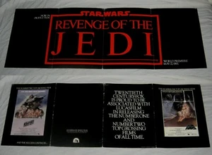Orig STAR WARS IL RITORNO DELLO JEDI Advance Press Kit Brochure LA VENDETTA DELLO JEDI - Foto 1 di 5