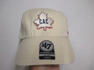 GORRA DE BÉISBOL MONTREAL CANADIENS 47 MARCA (FRANQUICIA) AJUSTADA LRG NUEVA CON ETIQUETAS LOGOTIPO VINTAGE - Imagen 1 de 8