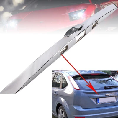 Couvercle Poignée de Coffre à Hayon Pour Ford Focus MK2 2008-2011 1581833 Chrome - Photo 1/4