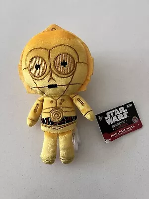 Peluche Galáctico Star Wars Coleccionable 7" Disney C3PO C3-PO Nuevo Con Etiqueta Foto 1 de 4
